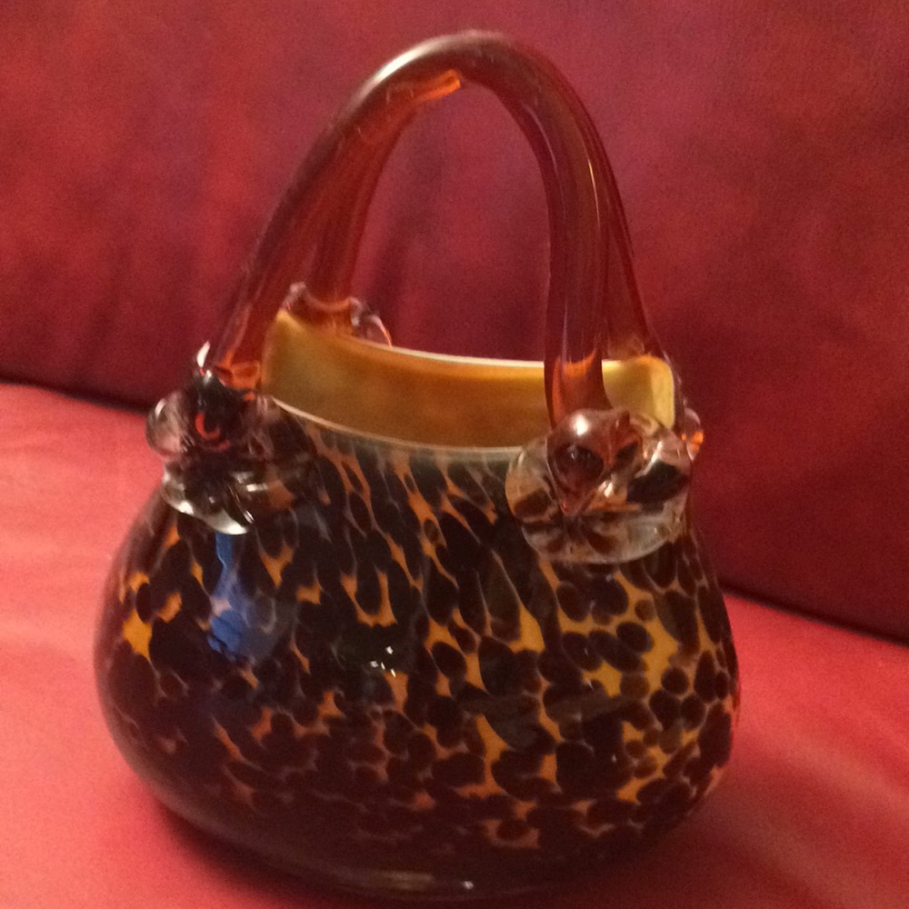 Glass animal print